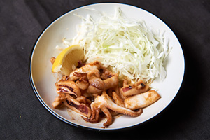 Calamari With Butter Sauce